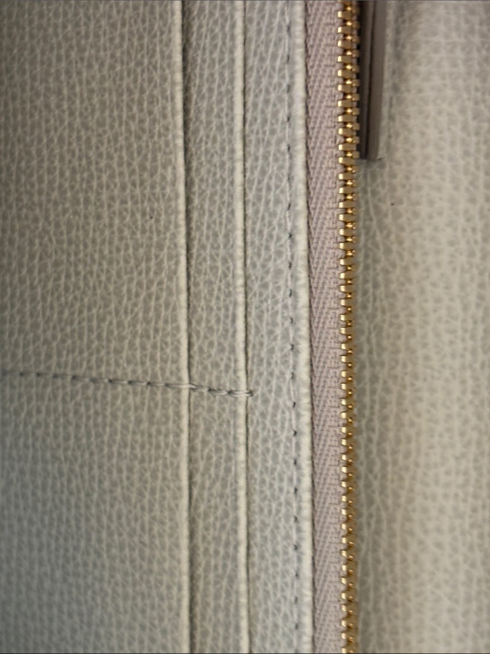 POLENE Numero Sept Italian Leather Wallet/Clutch with Gold Ring Clasp - Picture 6 of 16